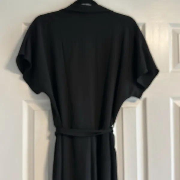 Zara Woman Black Short-sleeve Pants Romper, Size M - Image 7