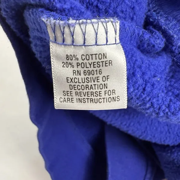 Breckenridge Cobalt Blue Sweatshirt‎ Grandma Sweater Small Tree Owl Red Birds - Image 6