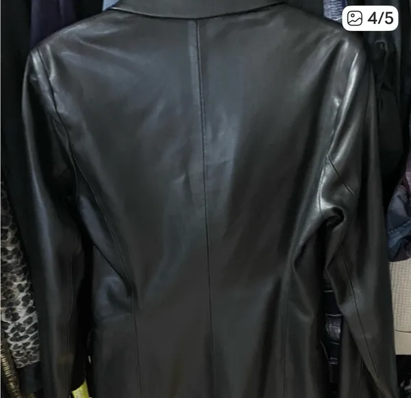 Abercrombie Vegan leather Blazer - Image 4