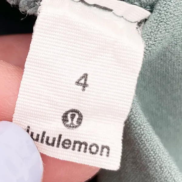 Lululemon Reveal Short Size 4 Digital Rain Tidewater Teal Green Seamless Bike - Image 5