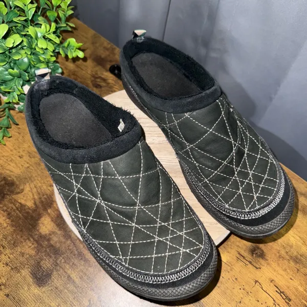 Merrell Q Form Neve Slide Wmn 11 Black Quilted Fleece Lined Mules Gorpcore - Image 2