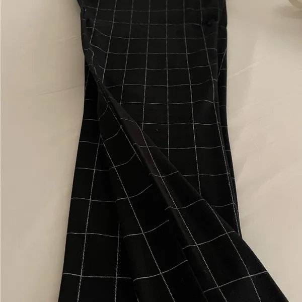 Faded Glory Black Checkered Apparel - Image 2