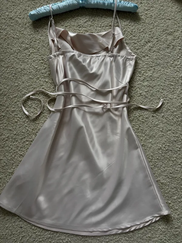 Cider Silk Mini Dress Finish - Image 2