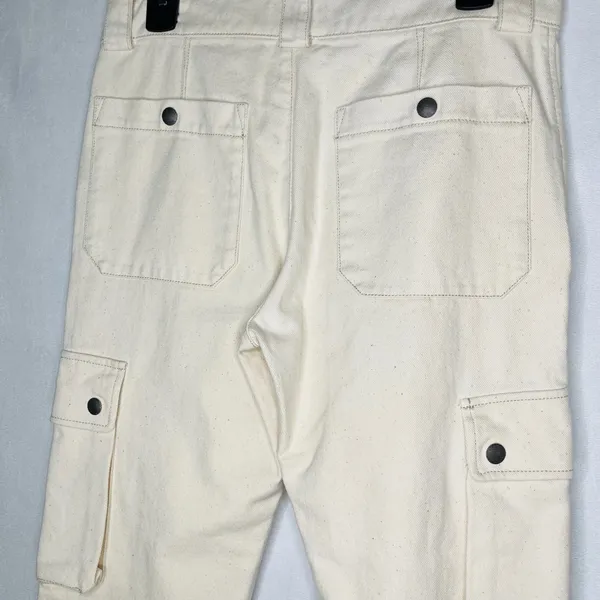 Isabel Marant Evalia Tapered Cotton Cargo Pants‎ - Image 9