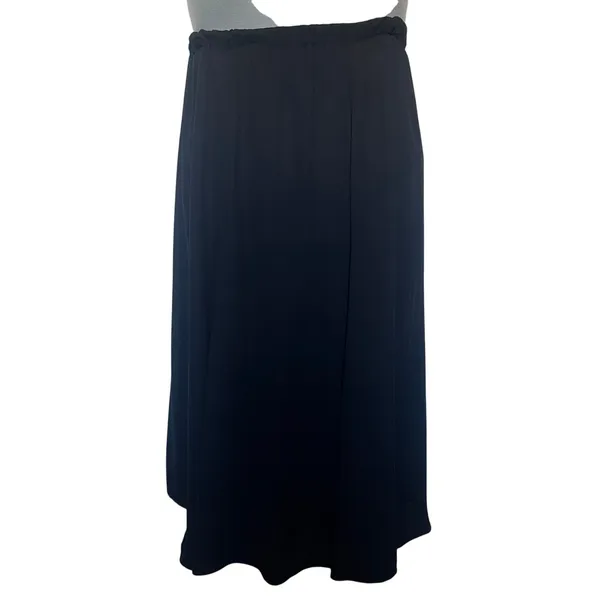 Vtg Y2K Another Thyme Maxi Chiffon Pull On Skirt XL Whimsigoth Minimal Artsy - Image 12