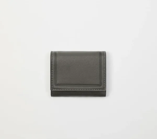 Zara TWO IN ONE FLAP POCKETBOOK/wallet/purse Dark Gray(New with Tag - Image 2