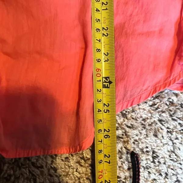 Zara Basic Coral V-Neck Long‎ Sleeve Blouse Casual Office Top XS - Image 4