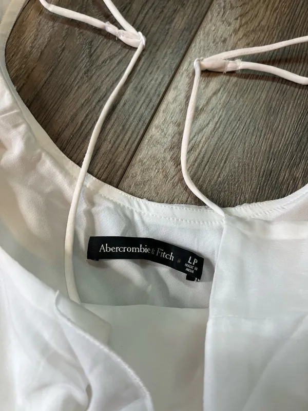 NWT Abercrombie & Fitch All-Over Ruffle Mini Dress - Image 7
