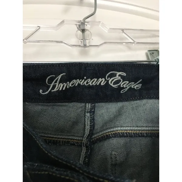 American Eagle Women's Blue Denim Jeans Pockets Size 6 - Image 6