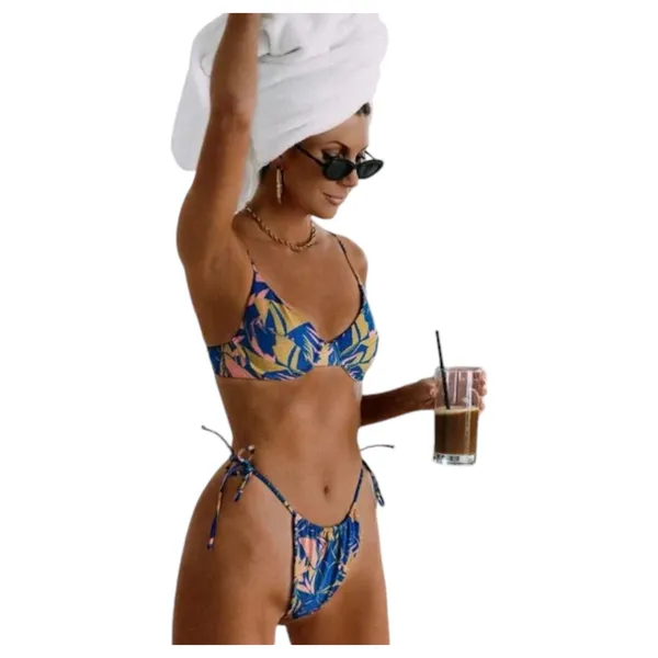 Skatie Kristen Anguilla Swim Binkini Bottoms Size Large NEW with Tags - Image 8