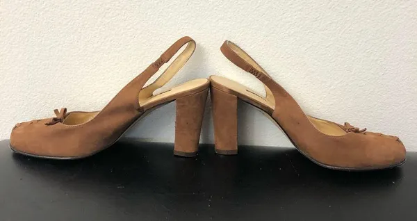 Women’s brown shoes size 8,5 - Image 3