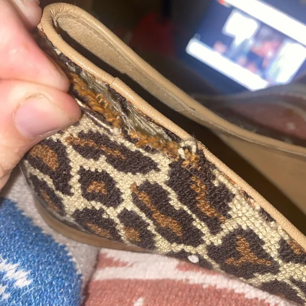 Jon Josef brown leopard print slip ons size 8.5 - Image 9