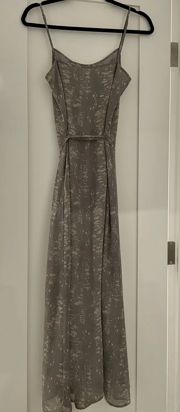 Gray Maxi Dress Small - Image 2