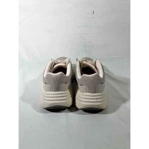 Skechers‎ Max Cushioning Mesh Sneakers Women 9.5 Gray Pink Natural Rocker Sole - Image 4