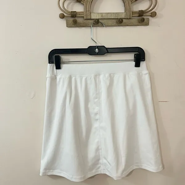 Wilo White Athletic Skort L NEW White Size L - Image 2
