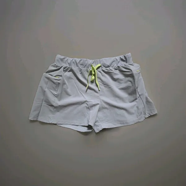 Born Outdoor Women's Shorts Size Large Gray Double Pockets Run Hike Gym - Image 5