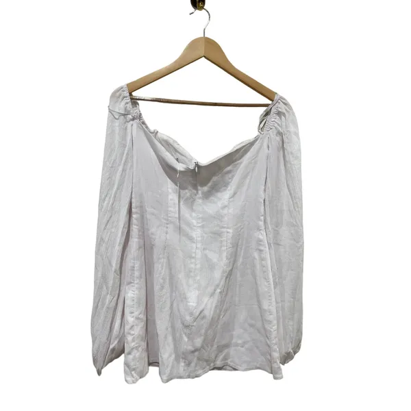 RUMER CAMILLE MINI DRESS SIZE LARGE‎ White - Image 8