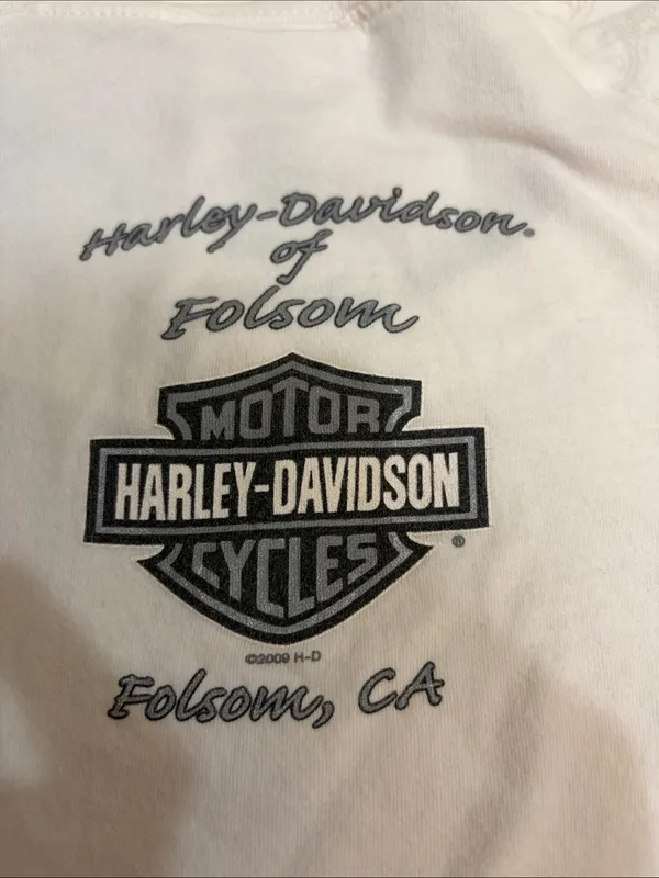 Harley Davidson white long sleeve shirt - Image 5
