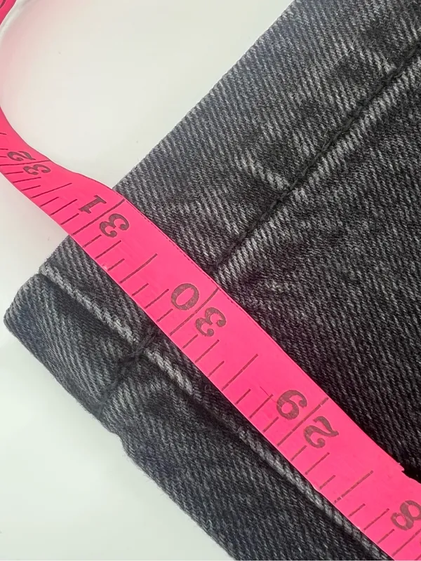 Abrand jeans 94 high and wide jeans Anthropologie black sz 31‎ - Image 9