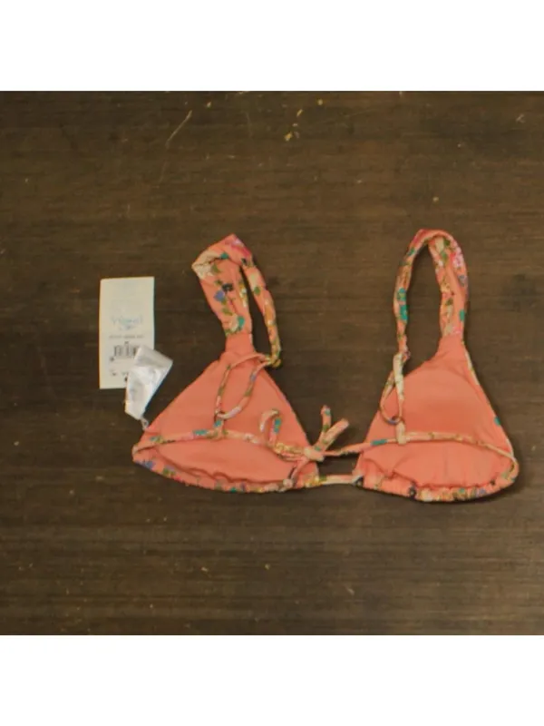 NWT O'Neill Kelly Floral Menorca Swim Bikini Swim Top Desert Flower Pink M - Image 5
