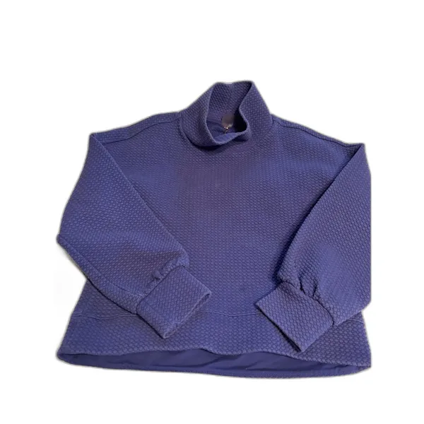 CALIA by Carrie Underwood Textured Mock Neck Pullover – Size Small – Blue/Purple - Image 6