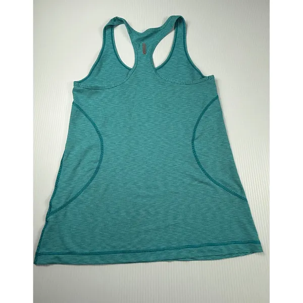 Zella Athletic Tank Top Striped Racerback‎ with Pockets Activewear Large - Image 5