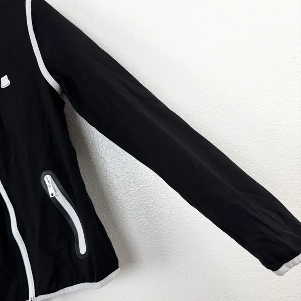 Tilley Jacket Womens Medium Black Tilley Loves Golf Full Zip Mock Neck Active - Image 6