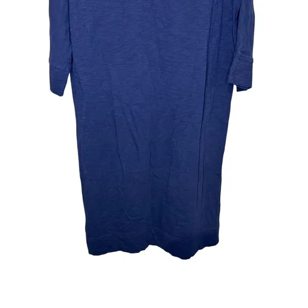 Lilly Pulitzer‎ Women's Dress Shirt Crew Neck 3/4 Sleeves Pima Cotton Blue Small - Image 9