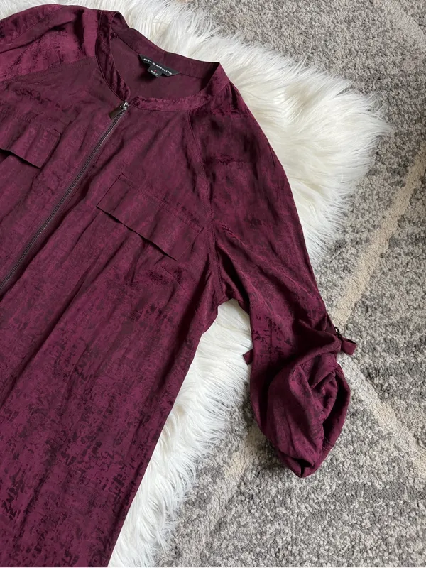 Rock & Republic zippered tunic top - Image 3
