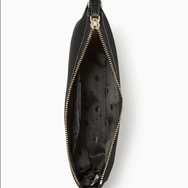 Kate Spade Black Glitter Crossbody Bag Evening Purse NWT - Image 7