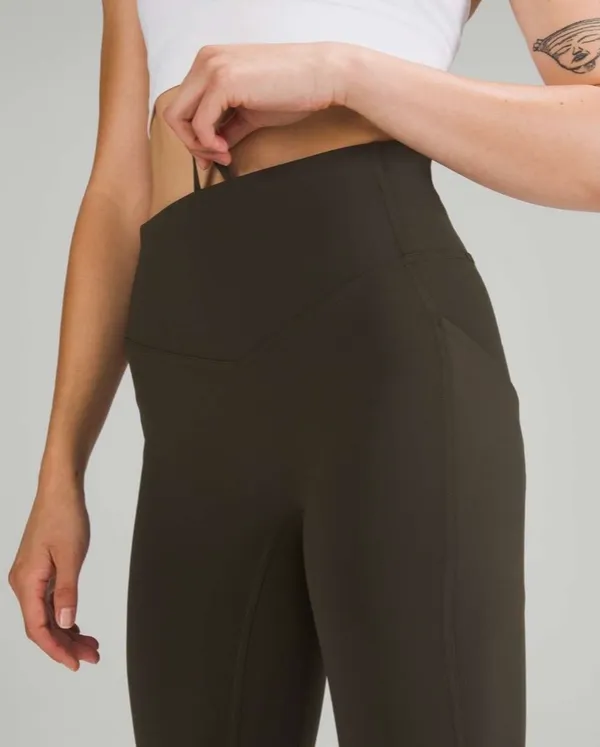 Lululemon All the Right Places High- Rise Crop 23" Dark Olive 6 - Image 8