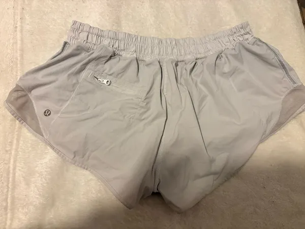 Lululemon Hotty Hot White Shorts - Image 2