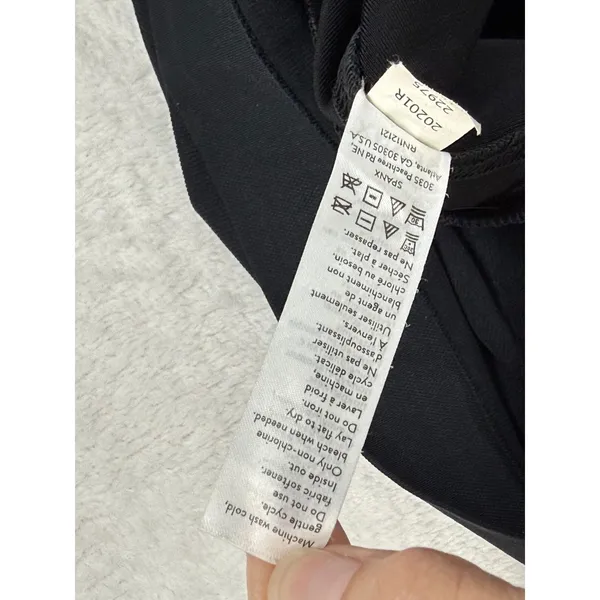 Spanx Maternity Faux‎ Leather Leggings Black High Rise Over Belly Large L/G READ - Image 10