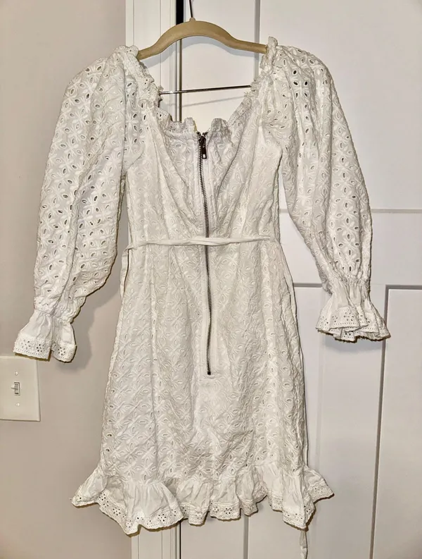 TheseThreeBoutique White Dress - Image 3