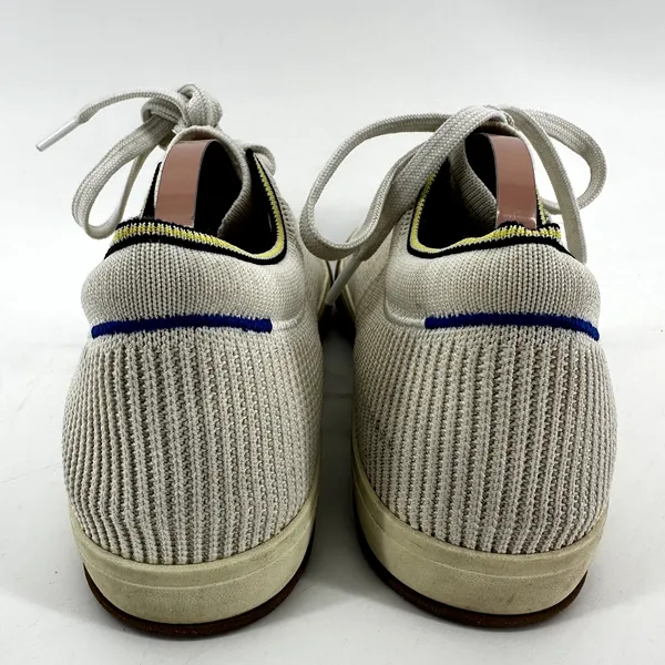 Rothy's The Lace-Up Sneakers Gum Terry Low Top Knit Round Toe Beige Neutral 7 - Image 5
