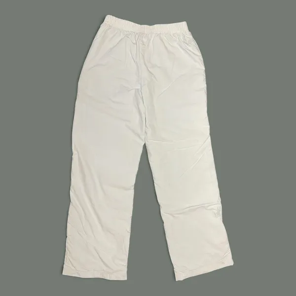 Forever 21 Baby Blue White Piping Y2K Track Pants M - Image 2