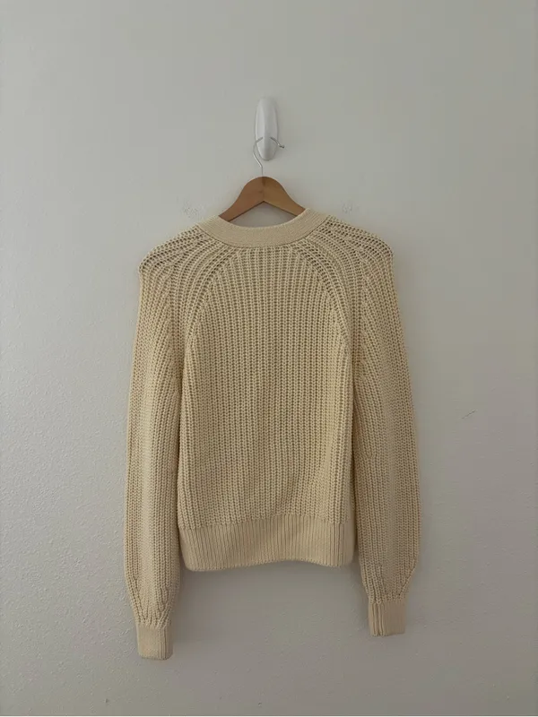 Everlane the texture cotton cardigan - Image 5