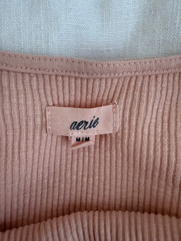 Aerie Open Back Short Sleeve Tee - Image 3
