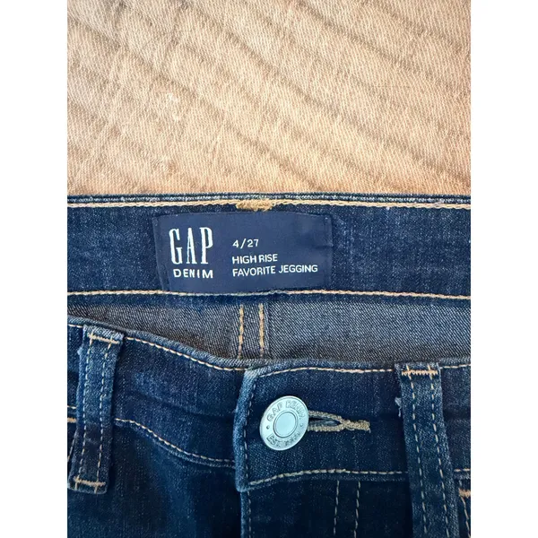 Gap Denim High Rise Favorite Jeggings - Size 4/27 - Image 6