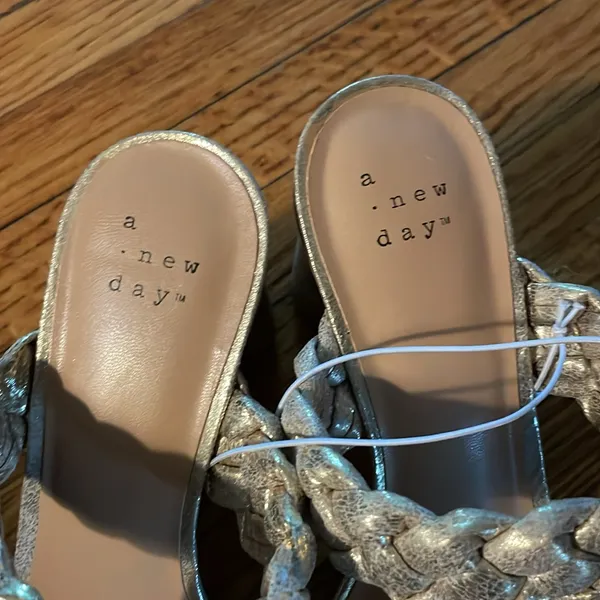 End of Summer Sale-A New Day Stacey Metallic Mule - Image 3