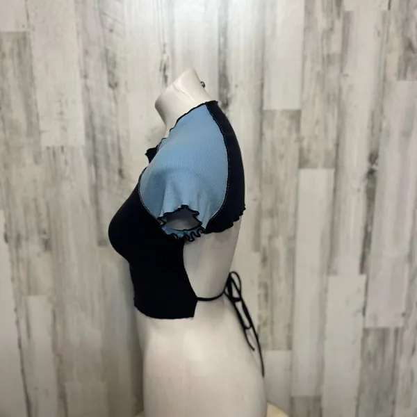 Backless top Blue - Image 2