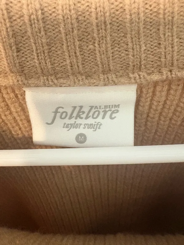 Official Taylor Swift Merch Folklore Sweater - Image 5
