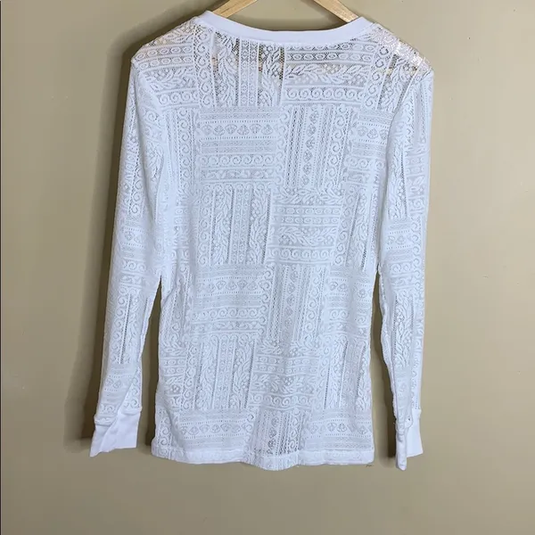 Dylan white‎ lace top - Image 5
