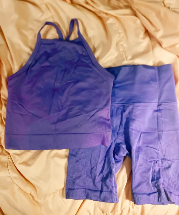 Purple Workout Set  - Image 2