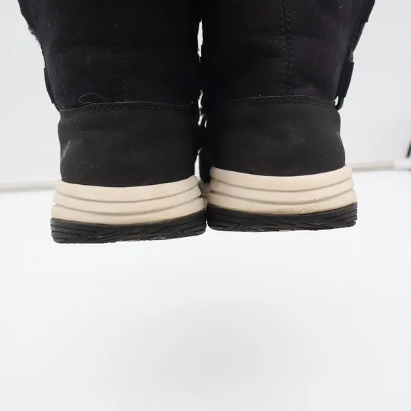 Ryka Aubonne Womens Black Faux Fur Lined Bungee Winter Snow Boots Size 8M - Image 9