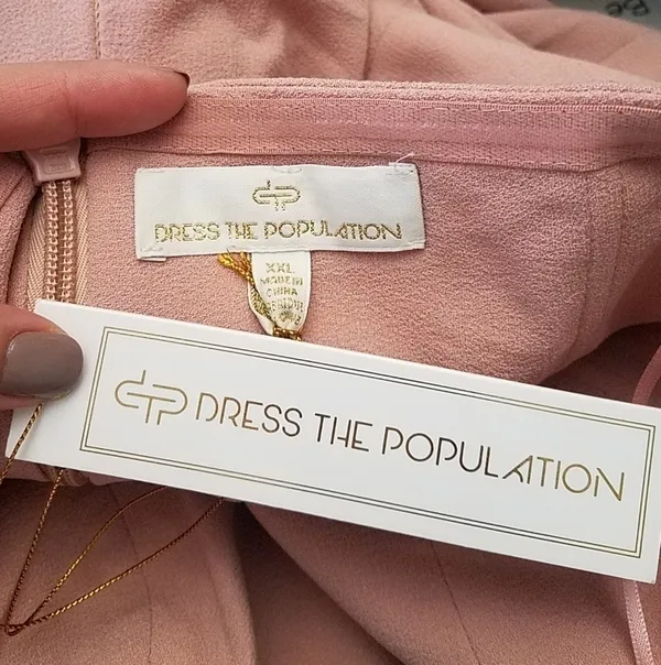 Dress the Population Ellen pink gown - Image 7
