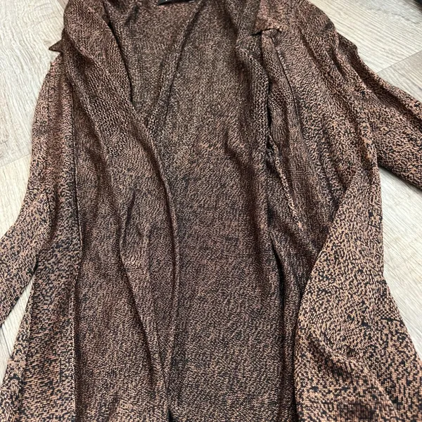 Nic + Zoe‎ medium brown cardigan - Image 8