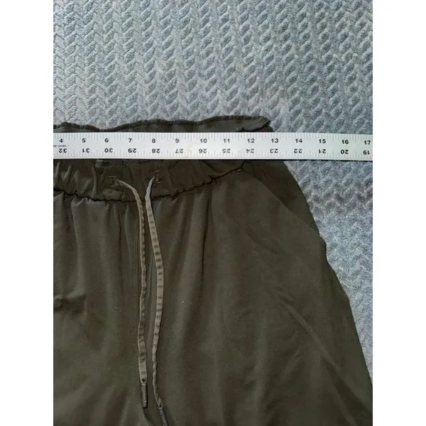Lululemon‎ Women's Jogger Pants On The Fly Luxtreme Dark Olive Green Size 6 - Image 7