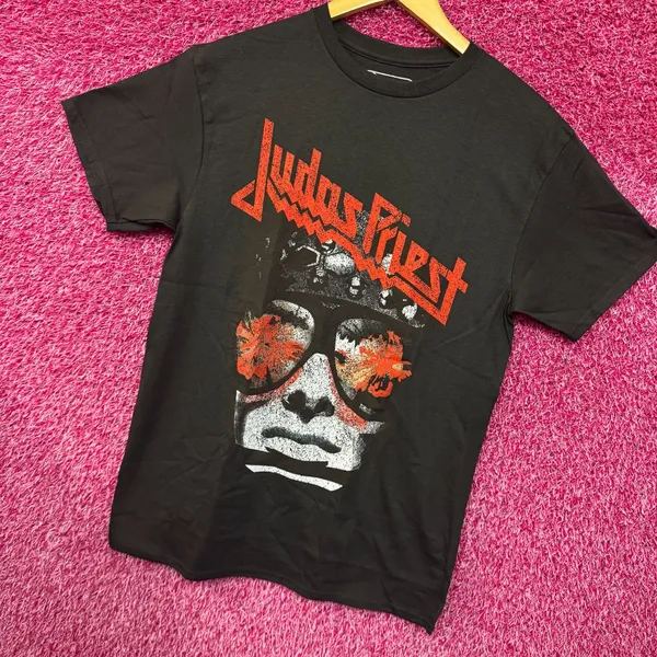 Judas Priest Killing Machine Album Heavy Metal Band Tee M - Image 3