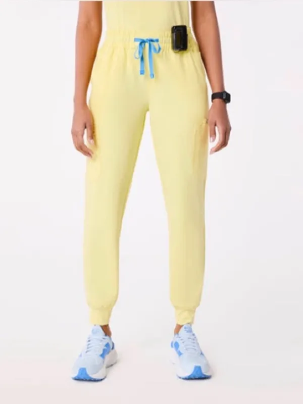 Figs Womens NWT Uman Relaxed Jogger Scrub Pant in Sunlight Size small petite - Image 5